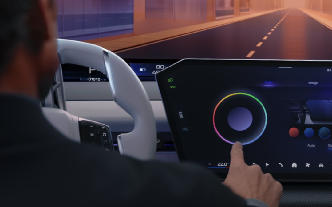 CES 2025: así será el impresionante monitor que tendrán los BMW en su panorámico