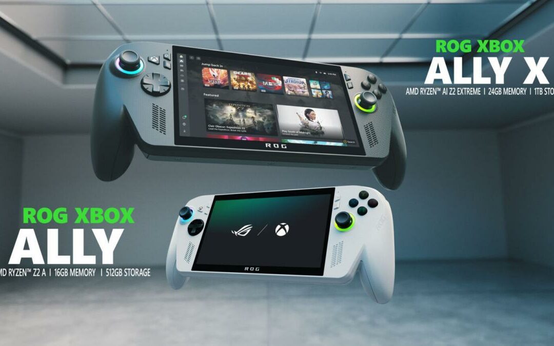 ¡Bombazo! Microsoft y ASUS presentan las consolas portátiles ROG Xbox Ally y Ally X: salen este año