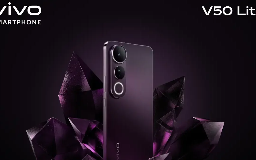 El Vivo V50 Lite 5G con batería de 6.500 mAh y hasta 512 GB de almacenamiento: precio accesible y características de gama alta