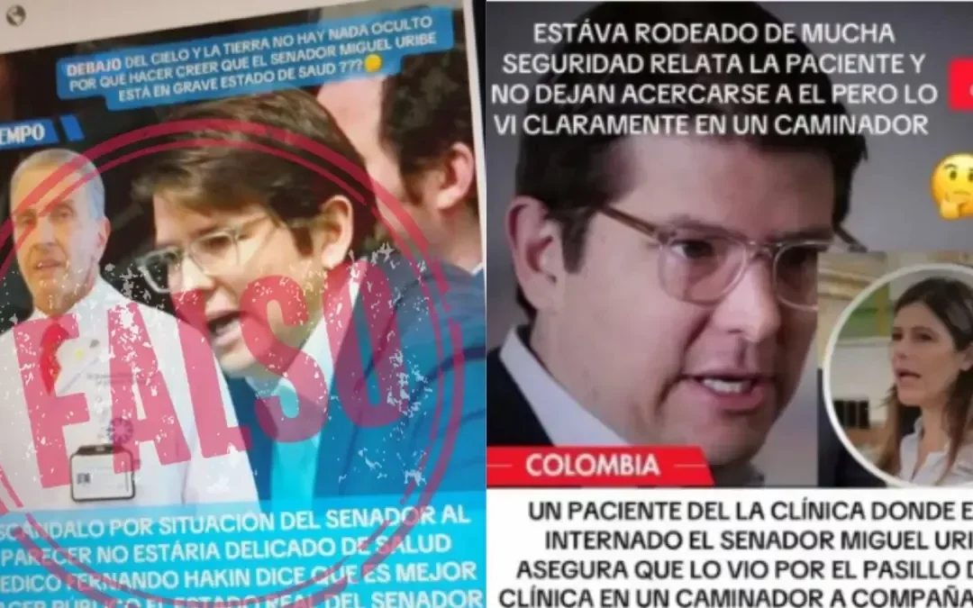 ColombiaCheck advierte que ‘cuentas petristas’ están publicando noticias falsas sobre atentado a Miguel Uribe: estas son