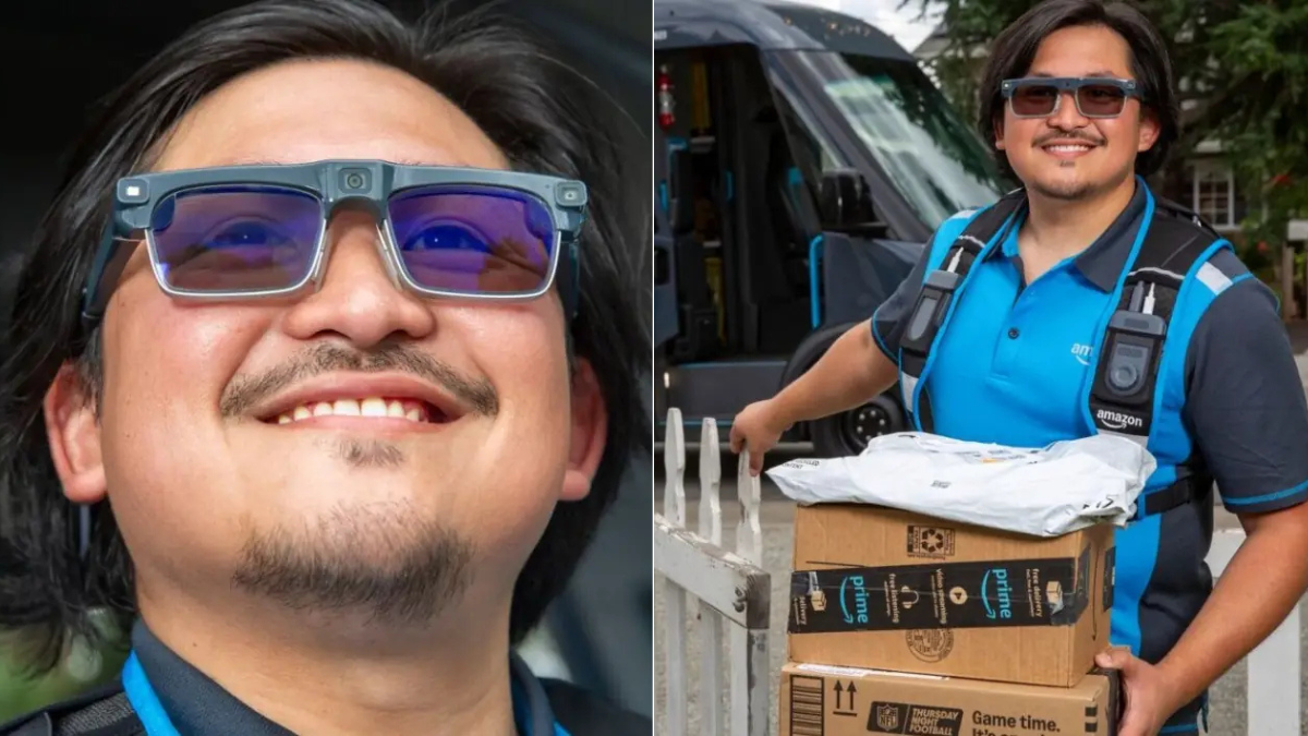Así son los anteojos inteligentes con los que Amazon quiere agilizar el reparto de mercancía